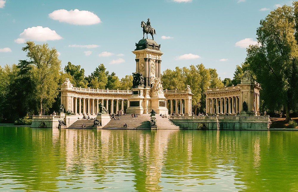 Parque El Retiro em Madri