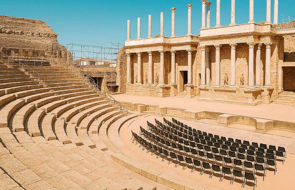 Teatro Romano e Anfiteatro Romano de Mérida