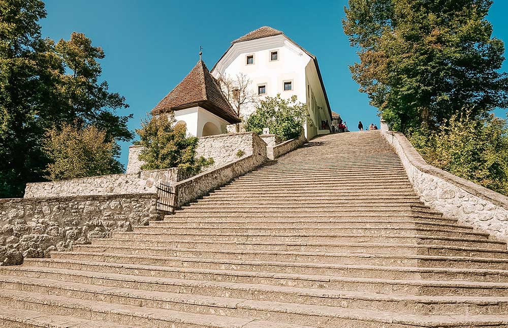 Lago de Bled, Castelo de Bled, Ilha de Bled, Desfiladeiro de VintgarLago de Bled, Castelo de Bled, Ilha de Bled, Desfiladeiro de Vintgar