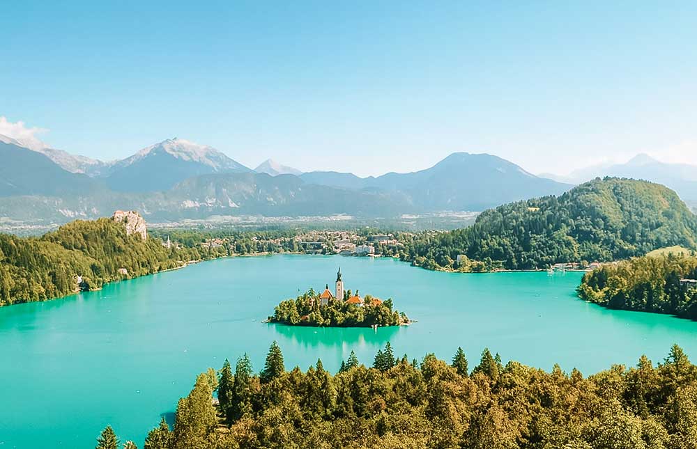 Lago de Bled, Castelo de Bled, Ilha de Bled, Desfiladeiro de Vintgar