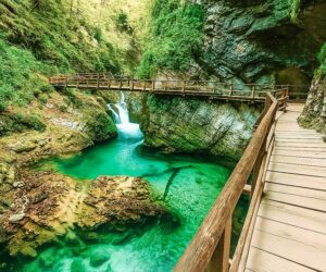 Desfiladeiro de Vintgar, Bled, Cachoeira Šum, Trilha de Vintgar, Parque Nacional Triglav