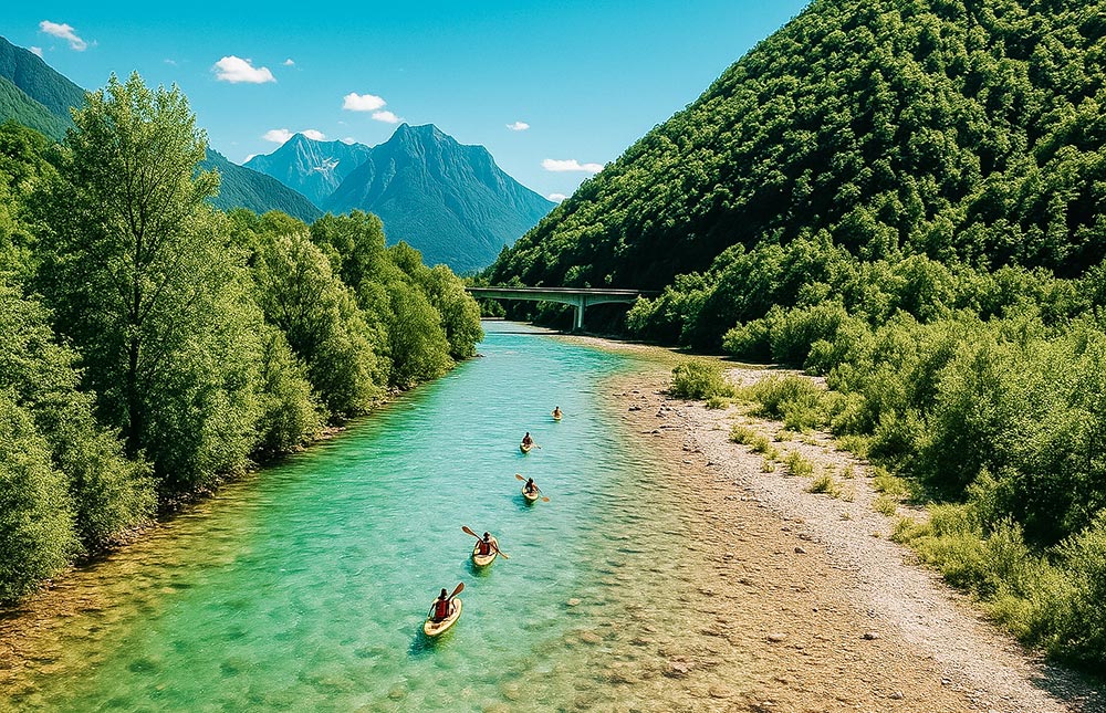 Parque Nacional do Triglav e Alpes Julianos, Vale de Soča